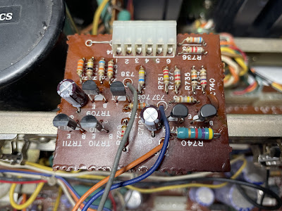 Technics SA-5770_Speaker Protection Board (SUP9950D)_after servicing