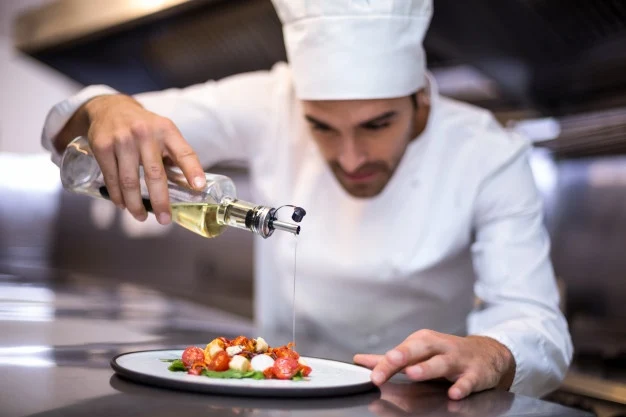 chef cocinando