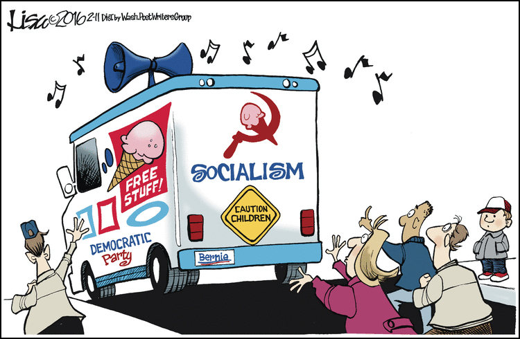 Image result for democrat socialist cartoon