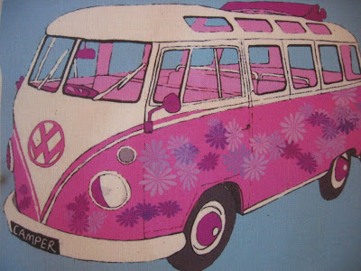 The romance of the VW campervan The vintage caravan featured in Joules 