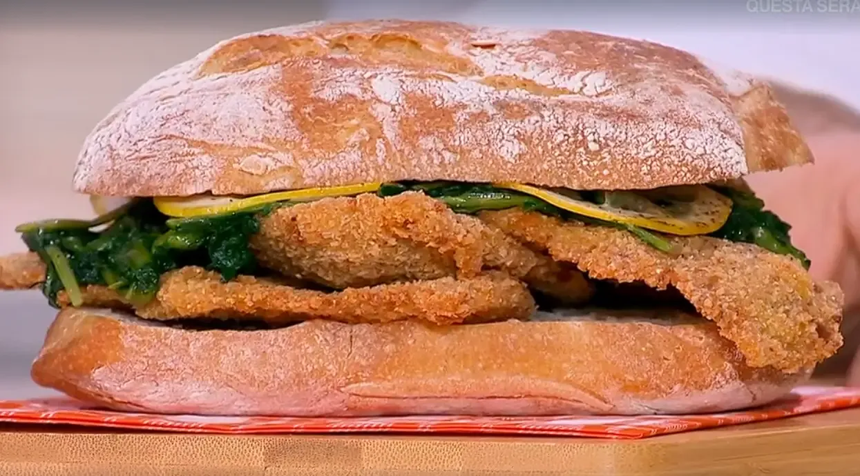 Panino con le fettine panate di Fulvio Marino