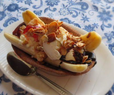 Churro Banana Splits