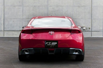 2009 Toyota FT-86 Concept Rear View
