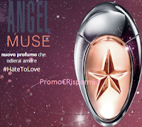 Logo Campioni omaggio Mugler Angel Muse