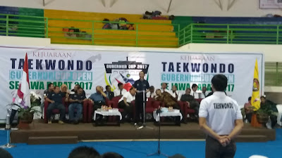 Dispora dan Pengprov TI Jabar  Gelar Kejuraan Taekwondo Gubernur Cup 2017