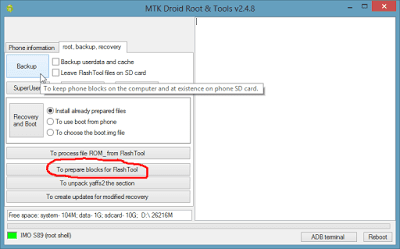 Cara Backup Stock ROM / Firmware android