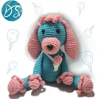 PATRON GRATIS PERRO CANICHE AMIGURUMI 70602