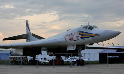 Pesawat Pengebom Tupolev Tu-160 Blackjack Rusia