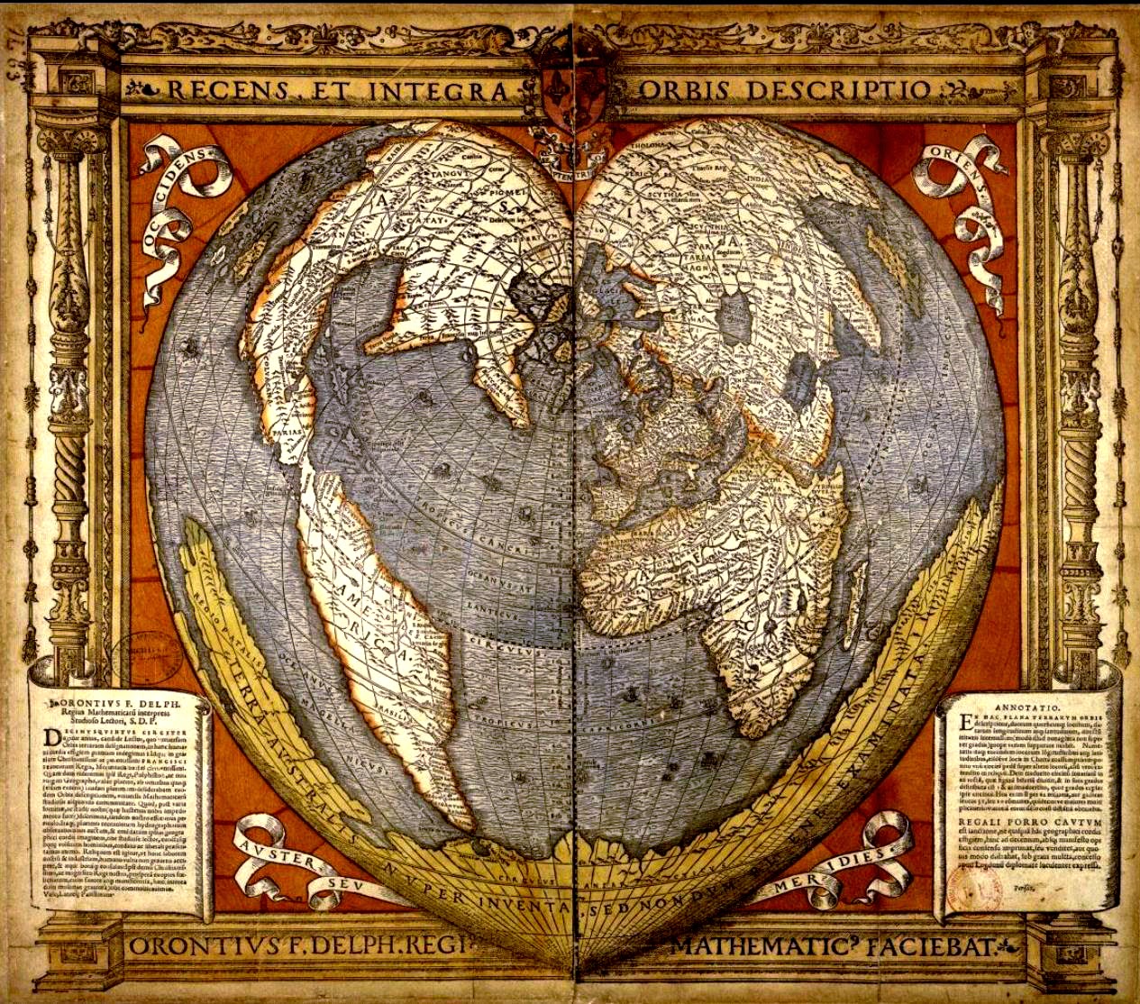 Heart-Shaped Maps - Valentine Primary Sources