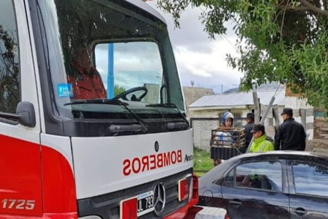 Se quedo dormida con la olla en el fuego en Ushuaia