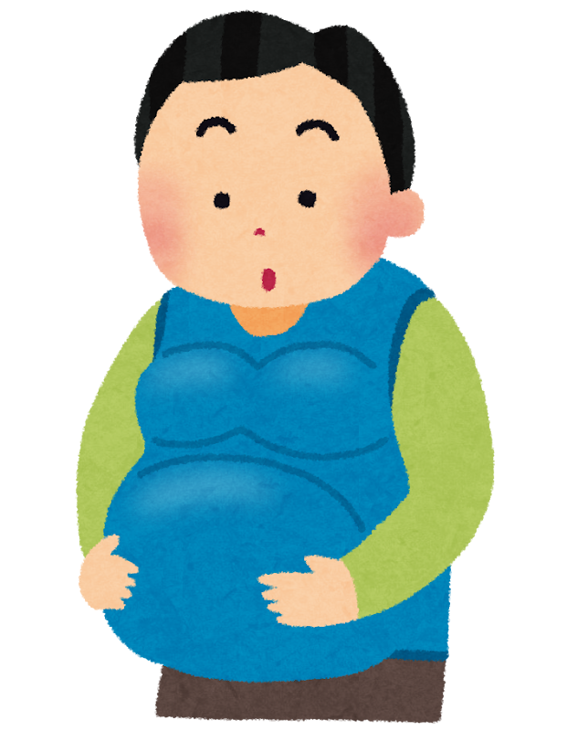 妊婦体験ジャケットのイラスト かわいいフリー素材集 いらすとや