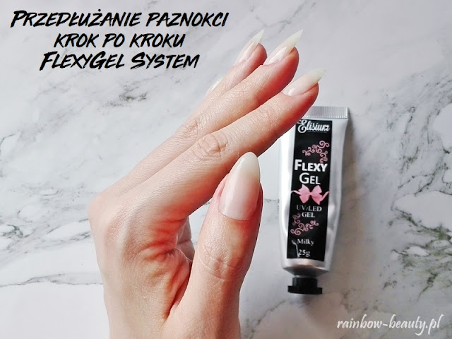 Przedłużanie paznokci żelem - krok po kroku z FlexyGel System