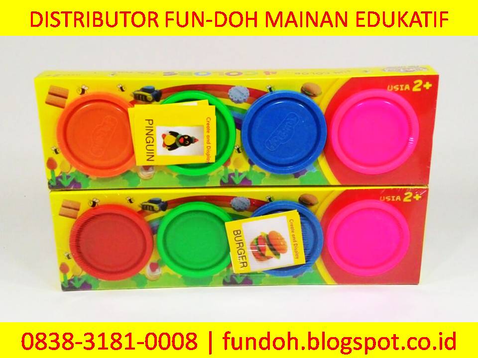 Distributor Mainan  Anak Edukatif Lilin  Mainan  FUN  DOH  