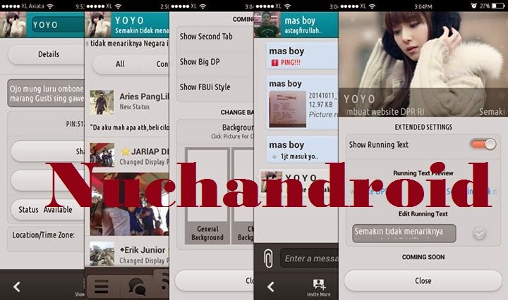 BBM2 Mod UI With Change Background Theme Versi 2.4.0.11 