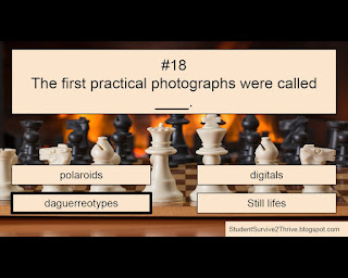 The correct answer is daguerreotypes.