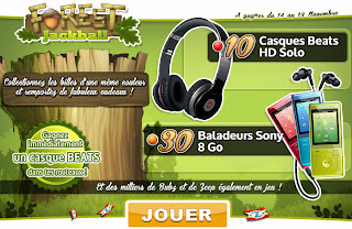 jeu flash prizee forest jackball