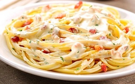 Espaguetis a la carbonara