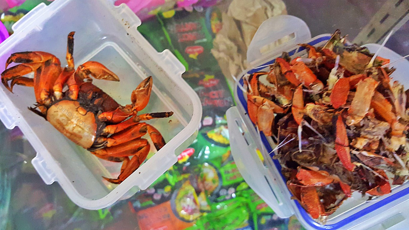 crabs are abundant in Candijay, Bohol