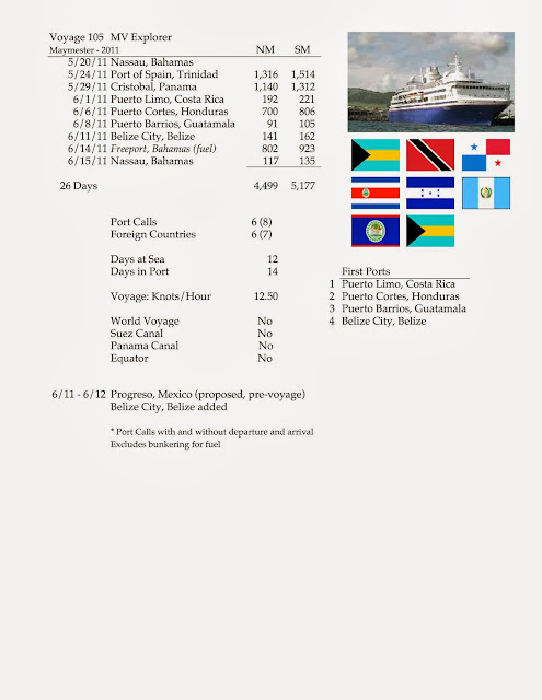 Semester at Sea - Maymester 2011 Voyage: MV Explorer