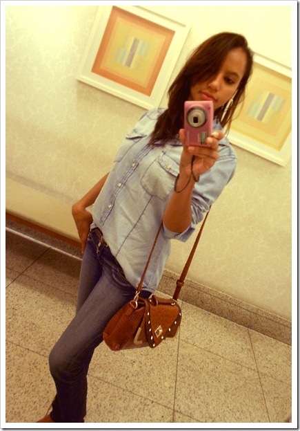 Look Camisa Jeans