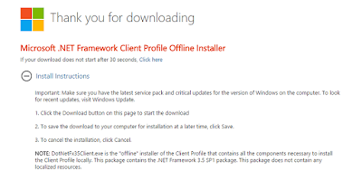 Download Net Framework 3.5 SP1 Offline Installer Terbaru 2015