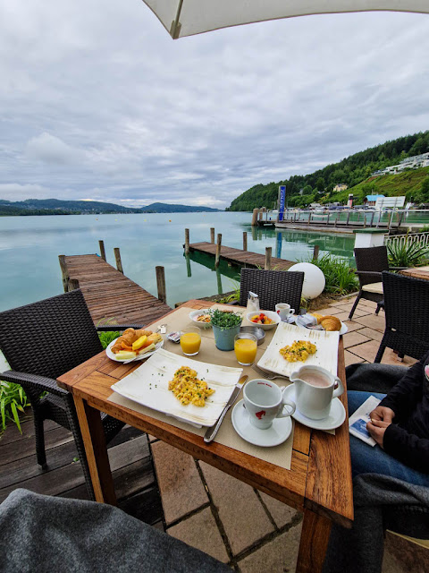 Hotel Strandhotel Sille-Reifnitz am Wörtersee-Carinzia-Colazione e sala colazione