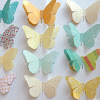 Butterfly Party Theme Decorations : Colorful Ideas for a Butterfly Garden Birthday Party ... : 3d butterfly cupcake toppers/butterfly cupcake toppers/butterfly themed party/butterfly decor/butterfly food picks/first birthday decoration.