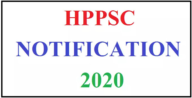 HPPSC LATEST NOTIFICATION 2020,Notification Regarding postponement of H.P. Administrative Services (HPAS) (Prlm) Examination-2019 ,