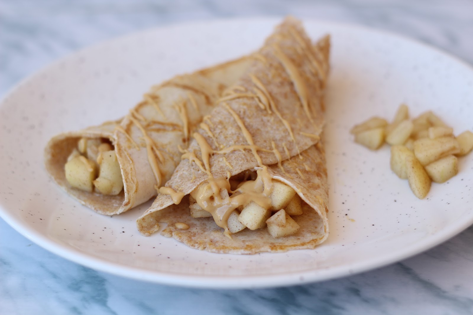 Crepes de manzana 