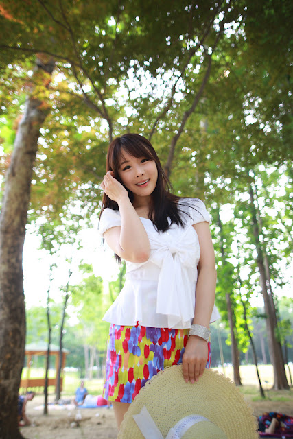 5 Kim Ji Min - Smile Like a Flowers-very cute asian girl-girlcute4u.blogspot.com
