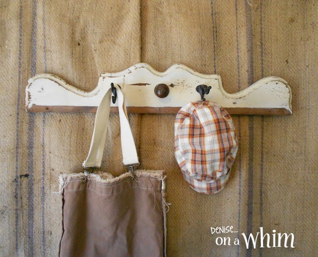 Architectural Salvage Wall Hooks from Denise on a Whim