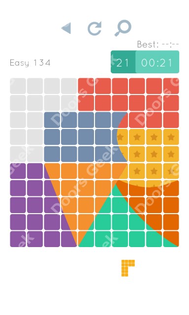 Cheats, Walkthrough for Blocks and Shapes Level 134