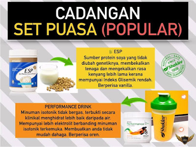 BERPUASA SET PUASA SHAKLEE