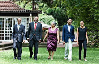 The Uhurus Family new house next to state house 