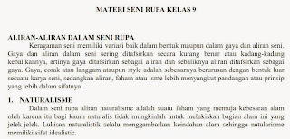 Materi Seni Rupa Kelas 9 Lengkap Dan Rangkuman