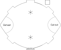 Dish support part