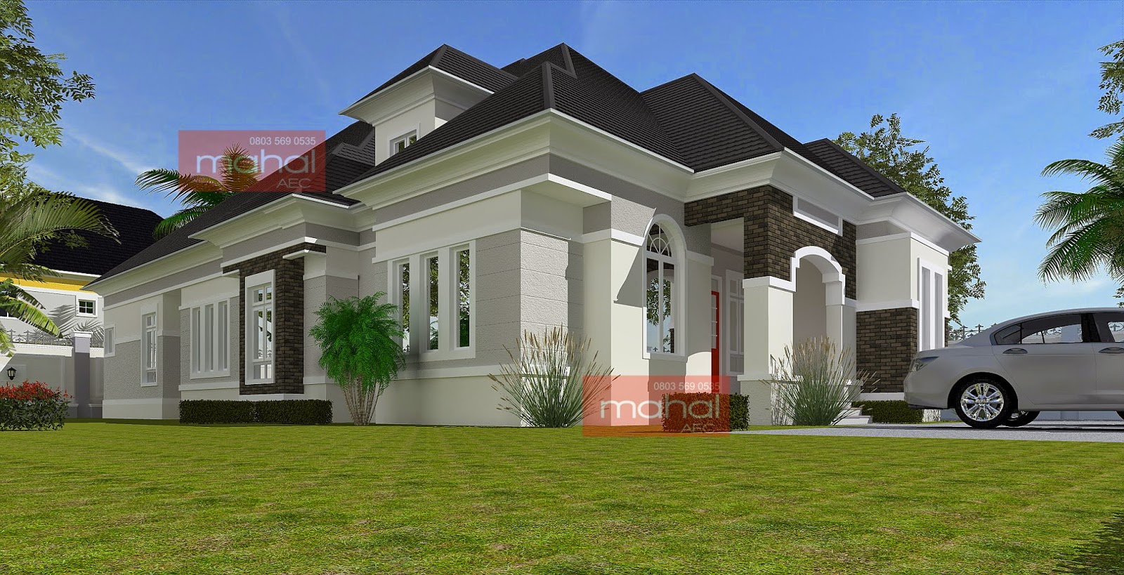 Beautiful Bungalow  Houses In Nigeria  Modern House 