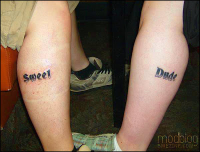Sweet Tattoo - T-Shirt dude sweet! what does mine say? Sweet Deal of a Tattoo