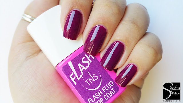 top coat fluo flash tns cosmetics