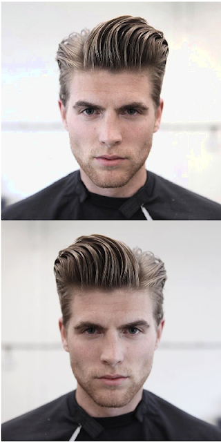 Model Rambut : Longer Natural Hair Slick Pomp