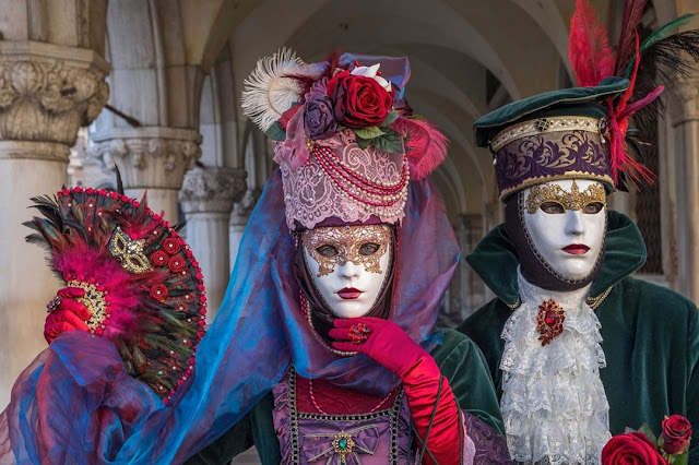 Lễ hội hóa trang Venice Carnival, Italy