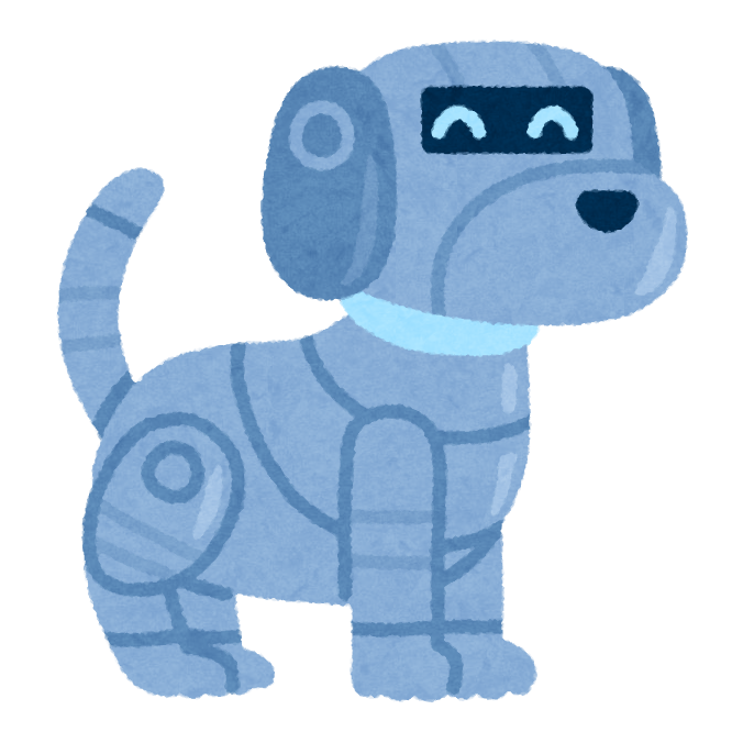 ペットロボットのイラスト 犬 かわいいフリー素材集 いらすとや