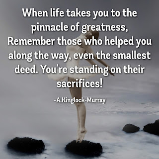 Quotes about sacrifices made