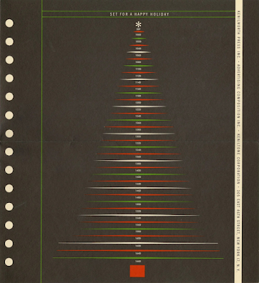 milton glaser christmas card