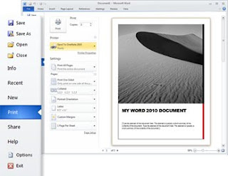 Microsoft Word 2010