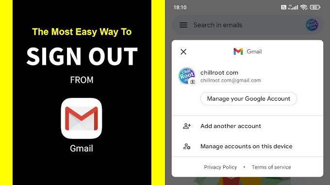 Gmail Sign out | How To Sign Out from Gmail on Android, Remove Gmail from your device