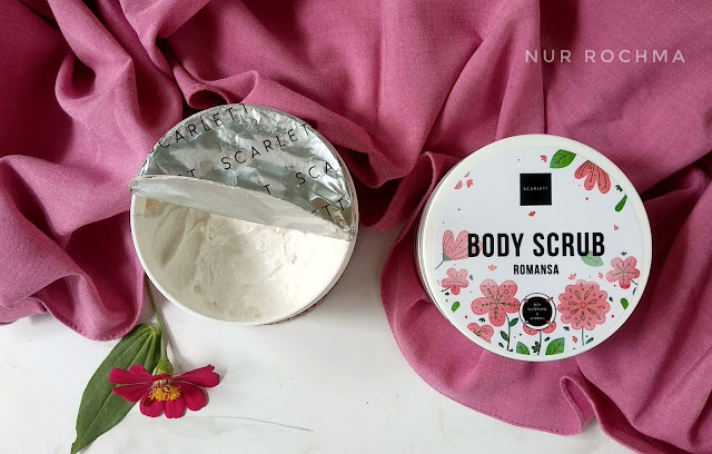 scarlett whitening body scrub