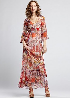 Tali Printed Maxi Dress