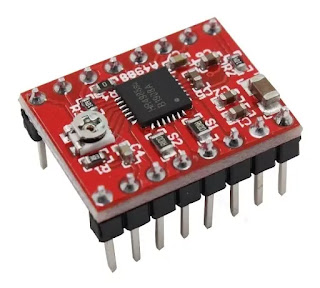 Driver A4988 Pololu Motor Nema 17 Paso Paso Motores Arduino