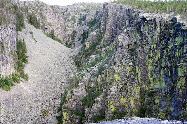 Norwegia - Kanion Jutulhogget